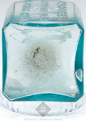 "Crockers / Union Boot Polish / Norwich Conn." Blacking Bottle