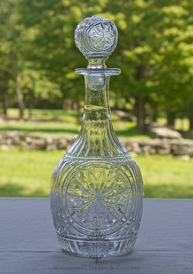 Blown Three Mold Decanter, GV-10, Type 8 stopper