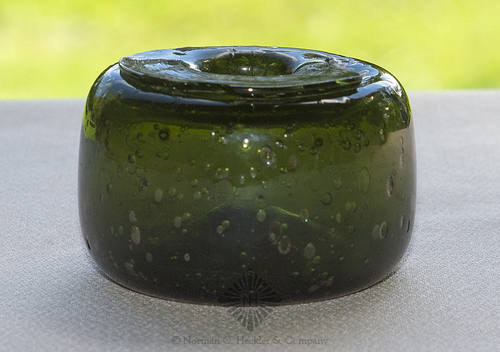 Freeblown Inkwell, Similar in form and construction to C #1054