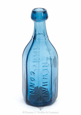 "J.W. Harris / (Star) Soda / New Haven / Conn" Soda Water Bottle, WB pg. 9 and 10