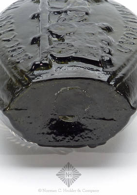 "Success To The Railroad" And Horse And Cart Historical Flask, GV-5