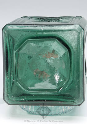 Cathedral Pickle Jar, Similar in form and construction to Z pg. 456, top left