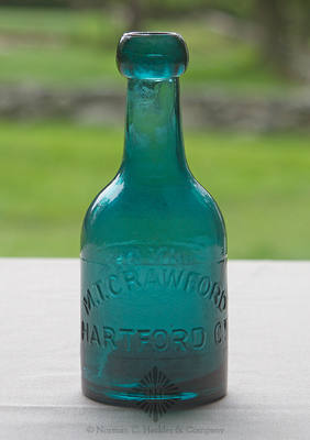 "M.T. Crawford / Hartford Ct." - "Brown Stout" Beer Bottle, WB pg. 17 and 18