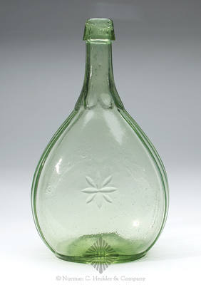Sheaf Of Wheat - Star Pictorial Calabash Flask, GXIII-43