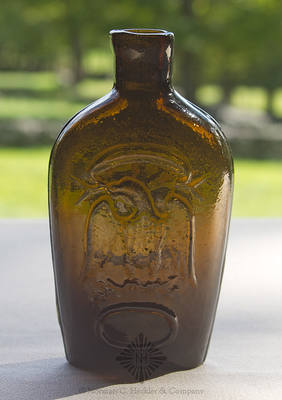 Double Eagle Historical Flask, GII-86