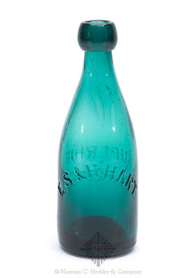 "E.S. & H. Hart" - "Superior / Soda Water / Union Glass Works" Soda Water Bottle, WB pg. 41