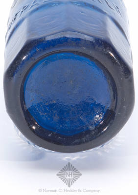 "M.T. Crawford / Hartford Ct" - "Union Glass Works Phila / Superior / Mineral Water" Bottle, WB pg. 17 and 18