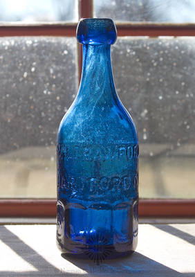 "M.T. Crawford / Hartford Ct" - "Union Glass Works Phila / Superior / Mineral Water" Bottle, WB pg. 17 and 18