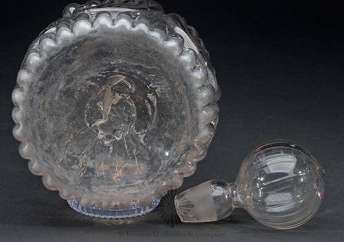 Blown Three Mold Decanter, GV-8, Type 28 stopper