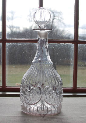 Blown Three Mold Decanter, GV-8, Type 28 stopper