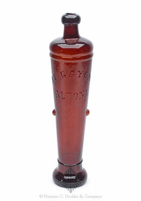 "J T Gayen / Altona" Figural Whiskey Bottle, H color plate XIV, #2521