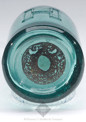 "J. & J.W. Harvey / Norwich / Conn." - "H" Soda Water Bottle, WB pg. 63 and 64