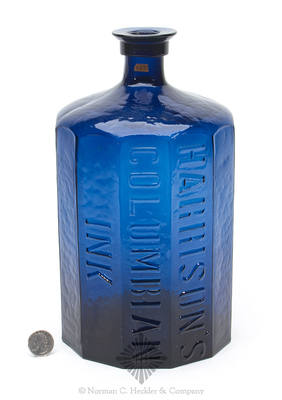 "Harrison's / Columbian / Ink" Master Ink Bottle, C #763 and H #1957