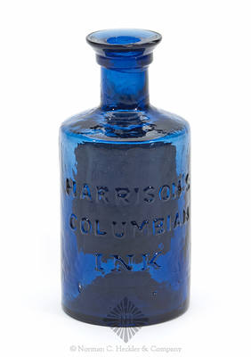 "Harrison's / Columbian / Ink" Master Ink Bottle, Similar to C #195