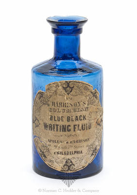 "Harrison's / Columbian / Ink" Master Ink Bottle, Similar to C #195