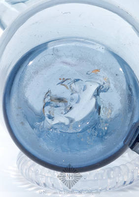 Freeblown Creamer, Similar in form and construction to McK plate 13, #4