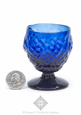 Pattern Molded Salt Cellar, Similar to McK plate 32, #5 and TH plate 2, #6