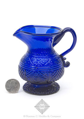 Blown Three Mold Creamer, GIII-26