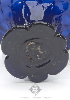 Pattern Molded Salt Cellar, Similar in form and construction to McK plate 23, #7