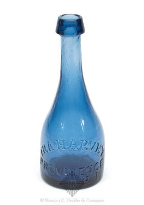 "Ira Harvey / Providence / R.I." Soda Water Bottle