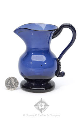 Freeblown Creamer, Similar in form and construction to P plate 48, right