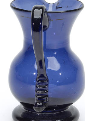 Freeblown Creamer, Similar in form and construction to P plate 48, right