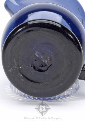Freeblown Creamer, Similar in form and construction to P plate 48, right