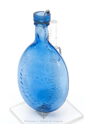 "J.N. Kline & Cos' / Aromatic / Digestive Cordial" Pocket Flask