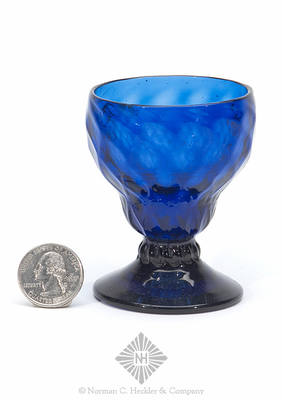 Pattern Molded Salt Cellar, Similar to TH plate 2, #4