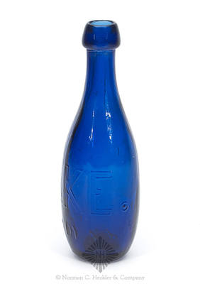 "J. Lake. / Schenectady. N.Y" Soda Water Bottle