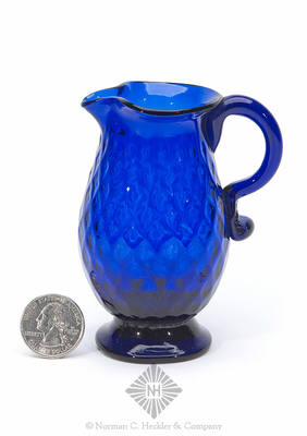Pattern Molded Creamer, Similar in form and construction to McK plate 23, #11