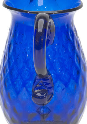 Pattern Molded Creamer, Similar in form and construction to McK plate 23, #11