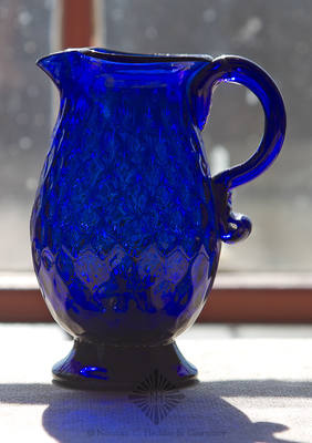 Pattern Molded Creamer, Similar in form and construction to McK plate 23, #11