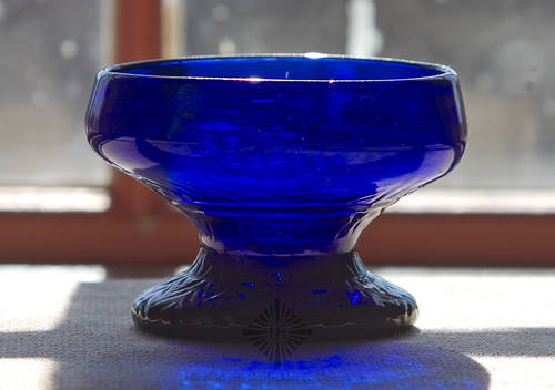 Blown Three Mold Salt Cellar, GIII-25