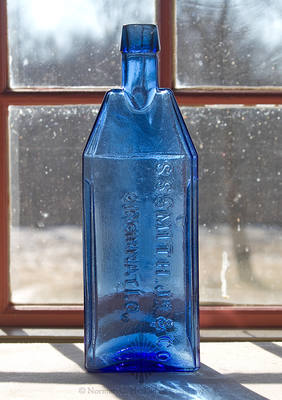 "S.S. Smith. Jr.. & Co / Cincinnati.O." Figural Whiskey Bottle