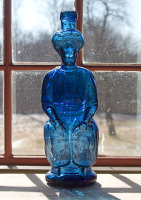 Figural Spirits Bottle