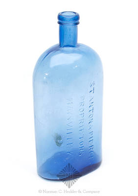 "Upper / Blue / Lick / Water" - "Stanton & Pierce / Proprietors / Maysville Ky" Mineral Water Bottle, Similar to T #M-64A