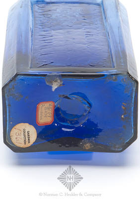 "Dr Wynkoop's / Katharismic Honduras / Sarsaparilla / New-York." Medicine Bottle, H #1361