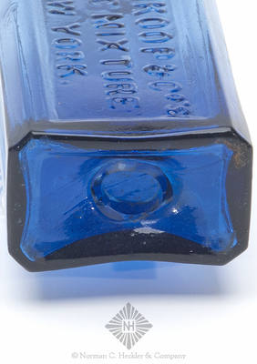 "Wynkoop & Co's / Tonic Mixture / New York. / Warranted To Cure / Fever & Ague" Medicine Bottle, AAM pg. 585
