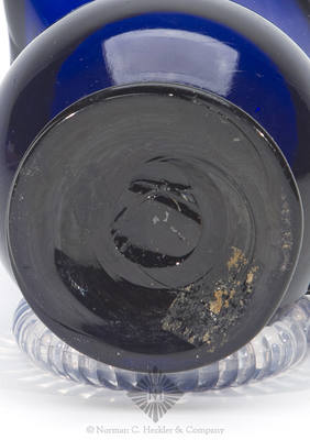 Freeblown Creamer, Similar in form and construction to McK plate 13, #9