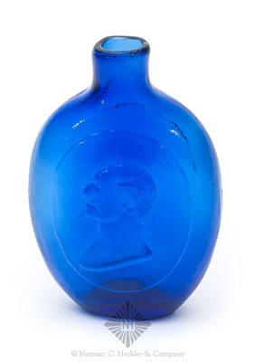 Washington Bust - Sheaf Of Wheat Portrait Flask, GI-59