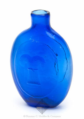 Washington Bust - Sheaf Of Wheat Portrait Flask, GI-59