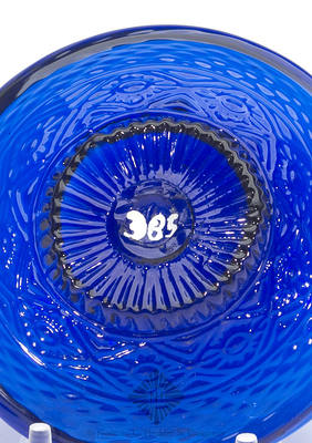 Blown Three Mold Sauce Dish, GIII-24, exact item pictured McK plate 111, #1