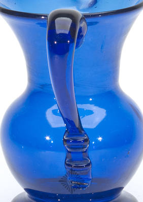 Freeblown Creamer, Similar in form and construction to P plate 48, right