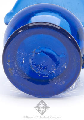 Freeblown Creamer, Similar in form and construction to P plate 48, right