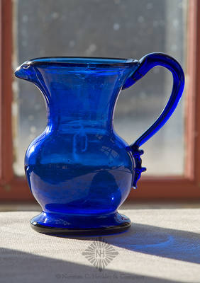 Freeblown Creamer, Similar in form and construction to P plate 48, right