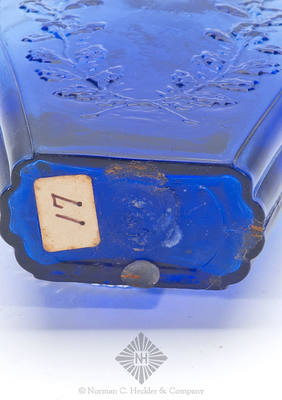 Hunter With Hare - Grape Vines Pictorial Flask, Similar to AG plate 306, #2
