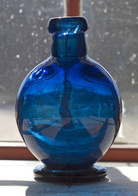 Unusual Freeblown Bottle