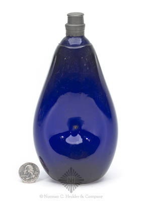 Early Pattern Molded Pinched Flask, Similar in form and construction to AG plate 230
