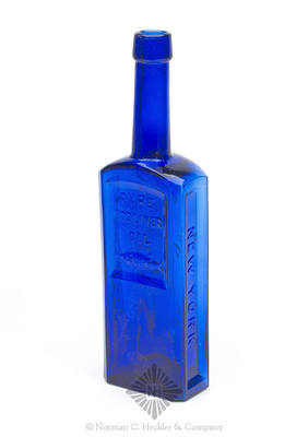 "Pure / Cod Liver / Oil / (Fish) / Reed, / Carnick / & / Andrus / Chemists / New York" Medicine Bottle, AAM pg. 426